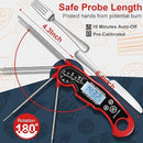 Digital Meat Thermometer for Grilling and Cooking