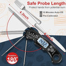 Digital Meat Thermometer for Grilling and Cooking