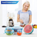 Stretchable Silicone Lids