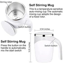 Automatic Self-Stirring Coffee Mug