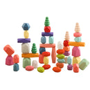 Wooden Stacking Stones