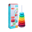 Rainbow Rotating Stacking Tower