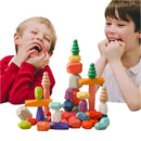 Wooden Stacking Stones