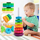 Rainbow Rotating Stacking Tower