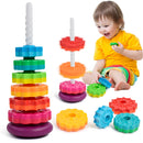 Rainbow Rotating Stacking Tower